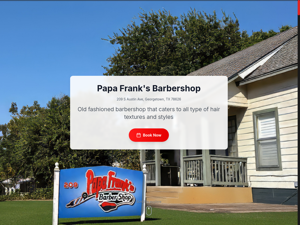 Papa Frank's Barbershop